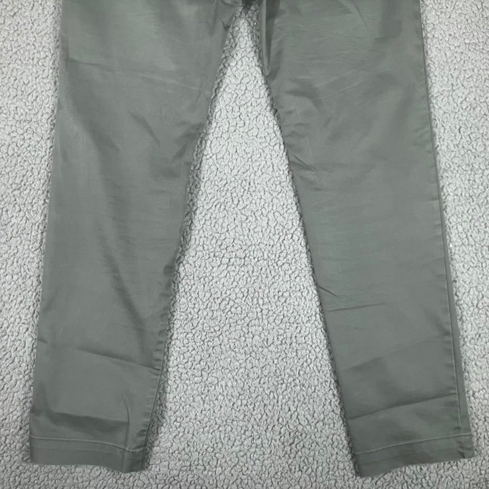 Banana Republic Slim Fit Chinos Mens 31x34 Grey Cotton Stretch Trousers Pants - Picture 6 of 10